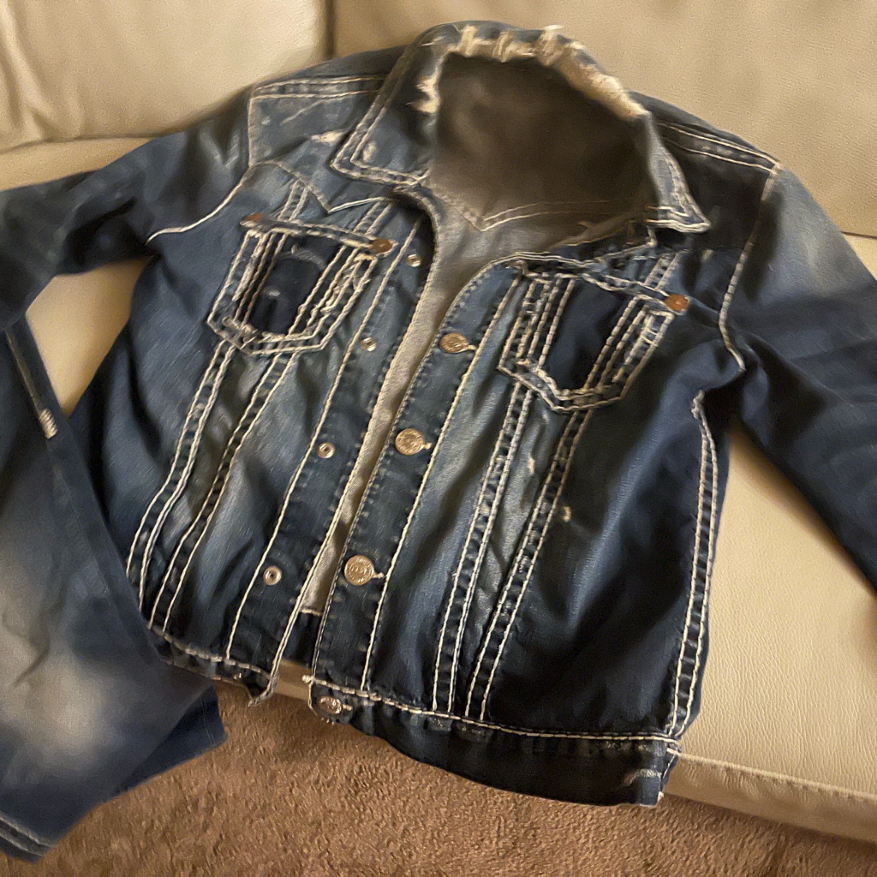 Stylish Blue Denim Jacket & Jeans